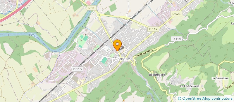 localisation de l'entreprise AVENIR DE DOMENE à DOMENE