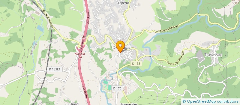 localisation de l'entreprise AVENIR DE DONZENAC à DONZENAC