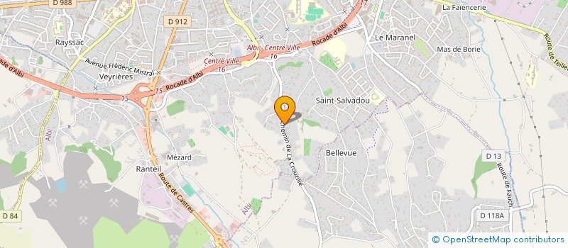 localisation de l'entreprise AVENIR DE GESSE à ALBI