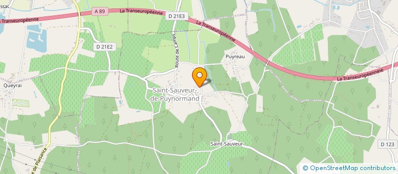 localisation de l'entreprise AVENIR DE LA DOUBLE  PORCHERES