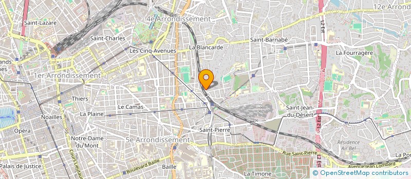 localisation de l'entreprise AVENIR DECOR à MARSEILLE