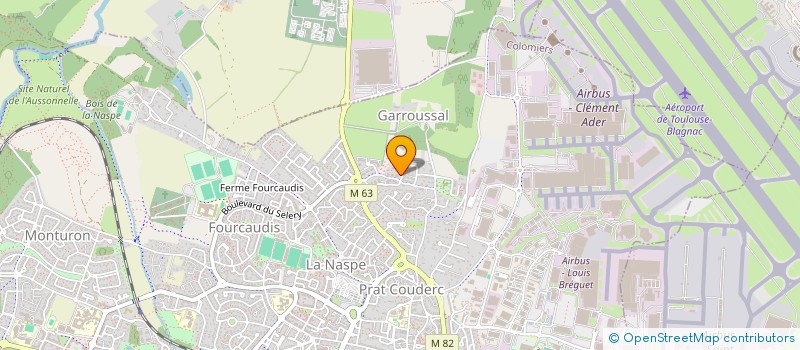 localisation de l'entreprise AVENIR DELOU à COLOMIERS