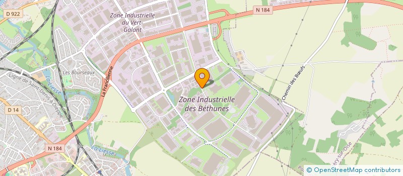 localisation de l'entreprise AVENIR DEMEURES & PATRIMOINE à SAINT-OUEN-L'AUMONE