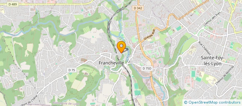 localisation de l'entreprise AVENIR DES ANCIENNES AUTOS - A.A.A.  FRANCHEVILLE