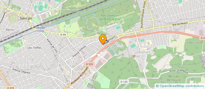 localisation de l'entreprise AVENIR DES TECHNIQUES PUBLICITAIRES à LIVRY-GARGAN