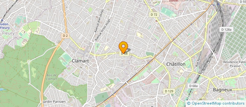 localisation de l'entreprise AVENIR DEVELOPPEMENT à CLAMART
