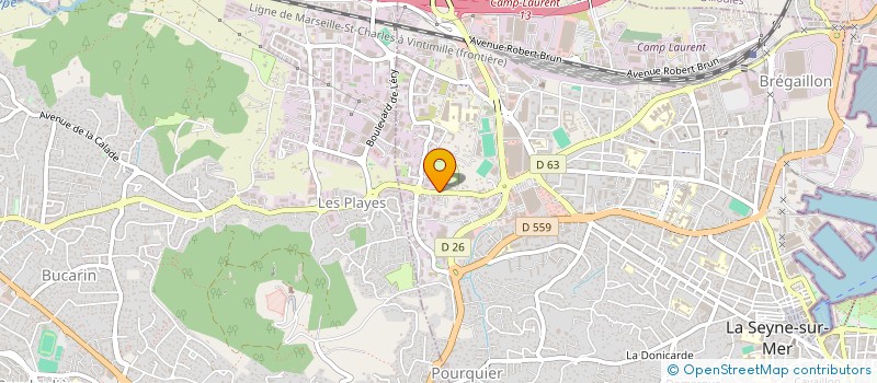 localisation de l'entreprise AVENIR DIFFUSION à LA SEYNE-SUR-MER
