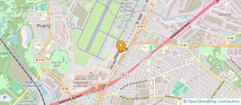 localisation de l'entreprise AVENIR DIGITAL  DUGNY