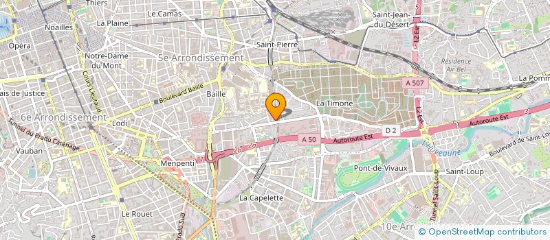 localisation de l'entreprise AVENIR DISTRI DRINK à MARSEILLE