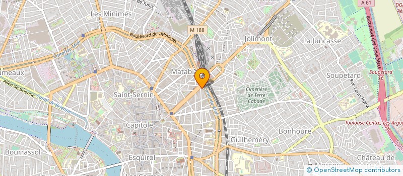 localisation de l'entreprise AVENIR DISTRIBUTION ELECTRONIQUE à TOULOUSE