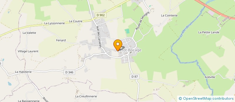 localisation de l'entreprise AVENIR DROITS NATION MALAGASY  YVETOT-BOCAGE