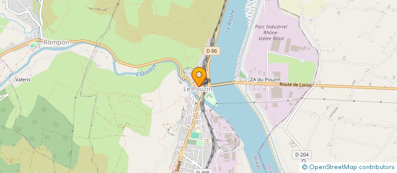 localisation de l'entreprise AVENIR DU PRIEURE CLUNISIEN SAINT PIERRE DE ROMPON, LE POUZIN à LE POUZIN