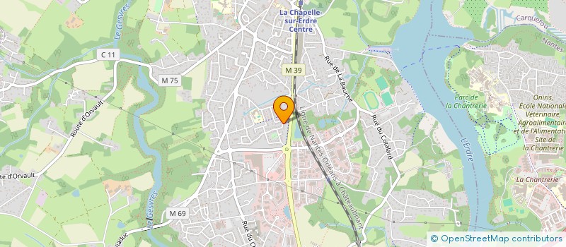 localisation de l'entreprise AVENIR ECLAIRE CONSULTING à LA CHAPELLE-SUR-ERDRE