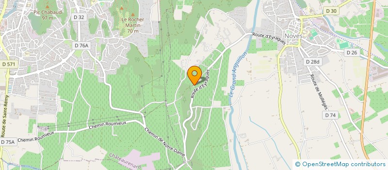 localisation de l'entreprise AVENIR & ELECTRICITE RESPONSABLE  NOVES