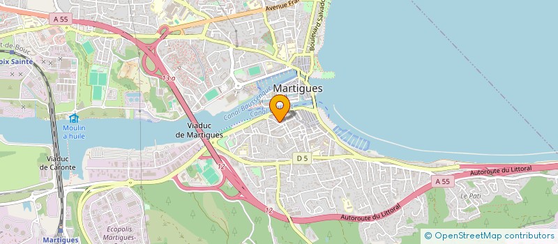 localisation de l'entreprise AVENIR ELECTRONIQUE DIFFUSION  MARTIGUES