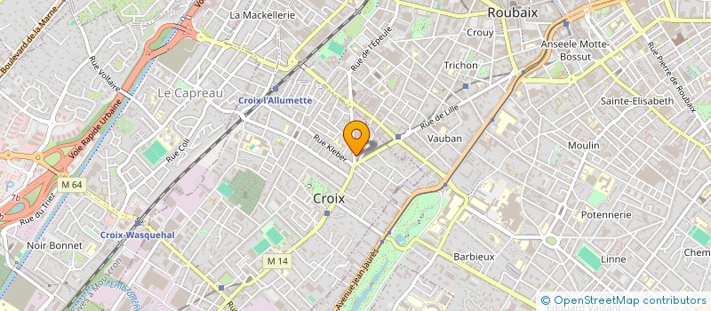 localisation de l'entreprise AVENIR ELITE CONSEIL  CROIX