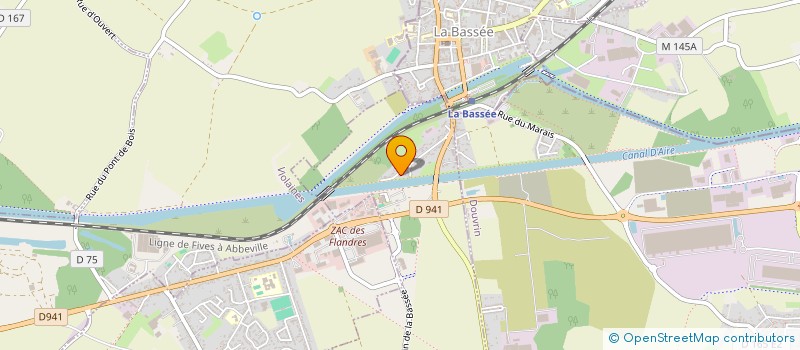 localisation de l'entreprise AVENIR EN BOIS  HAISNES