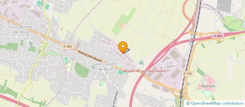 localisation de l'entreprise AVENIR ENERGIE à SAINT-LAURENT-DE-MURE