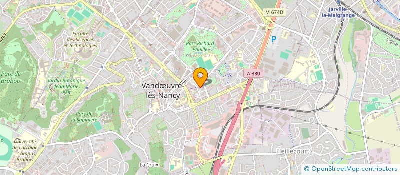 localisation de l'entreprise AVENIR ENERGIE  VANDUVRE-LES-NANCY