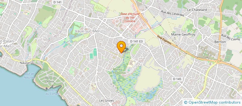 localisation de l'entreprise AVENIR ENERGIES  VAUX-SUR-MER