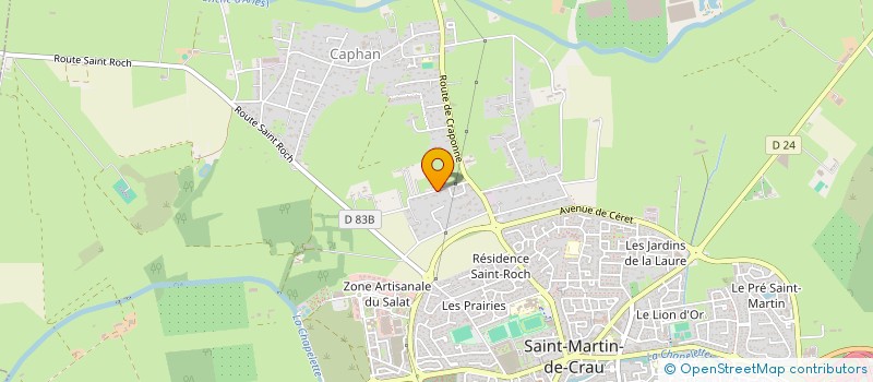 localisation de l'entreprise AVENIR EQUIPEMENT à SAINT-MARTIN-DE-CRAU