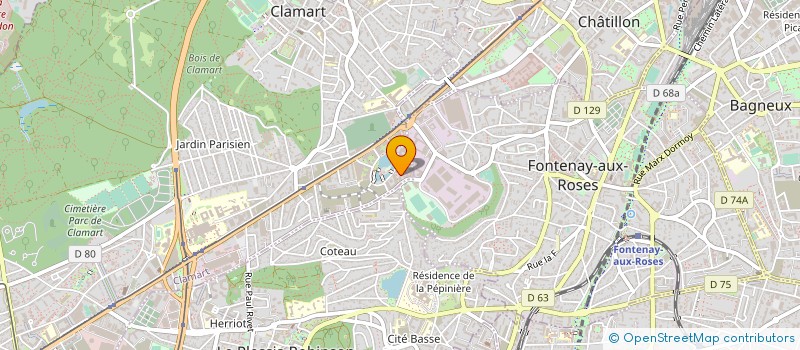 localisation de l'entreprise AVENIR ET COMPETENCES à CLAMART