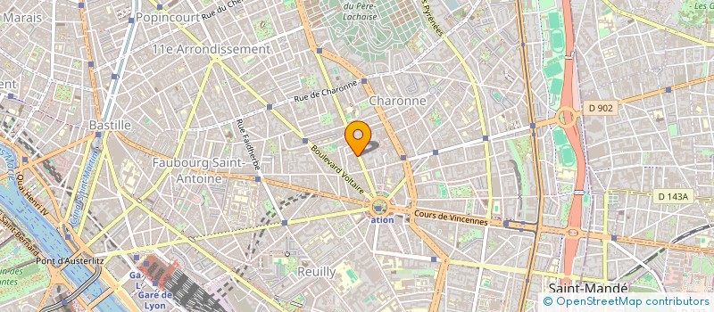 localisation de l'entreprise AVENIR ET CONSEILS  PARIS