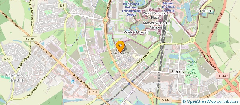 localisation de l'entreprise AVENIR ET SECURITE  CHESSY