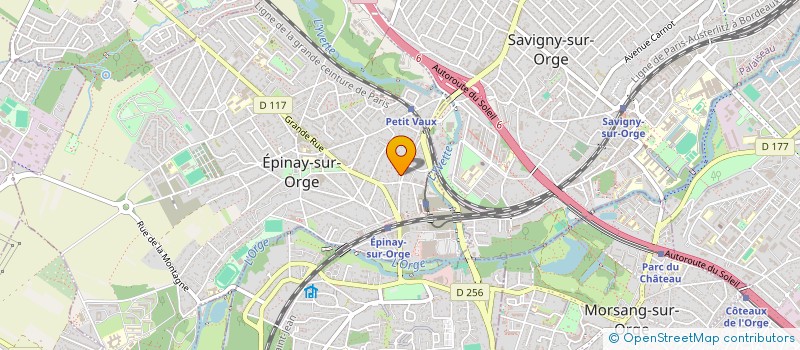 localisation de l'entreprise AVENIR ETUDES STRUCTURE à EPINAY-SUR-ORGE