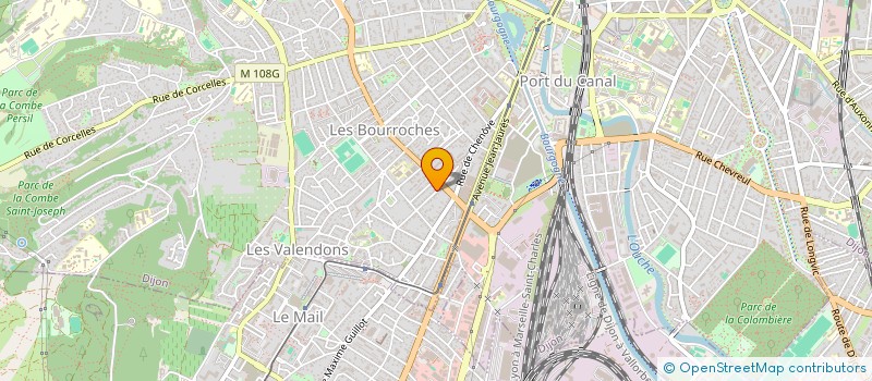 localisation de l'entreprise AVENIR EVALUATION à DIJON