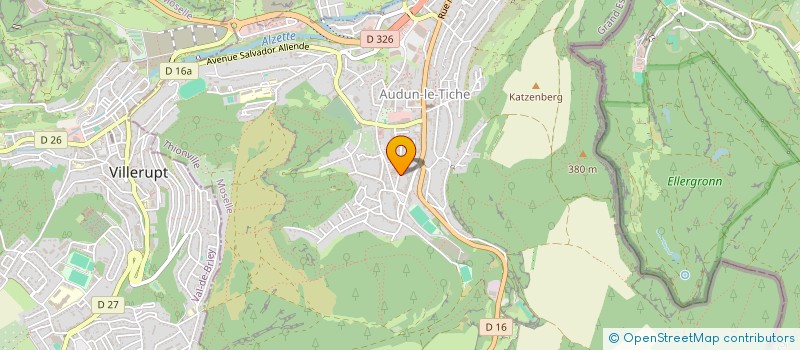 localisation de l'entreprise AVENIR FAMILY à AUDUN-LE-TICHE