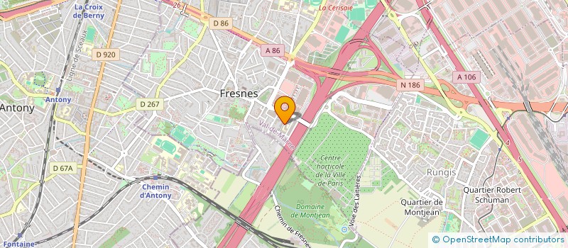 localisation de l'entreprise AVENIR FERRO CONSEIL à BRUNOY