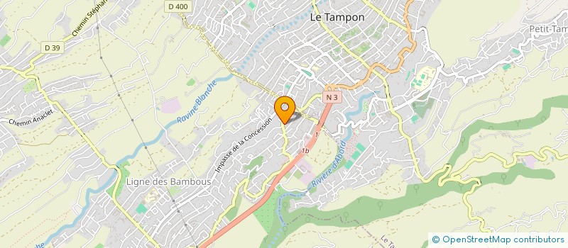 localisation de l'entreprise AVENIR FLUIDES  SAINT-PIERRE