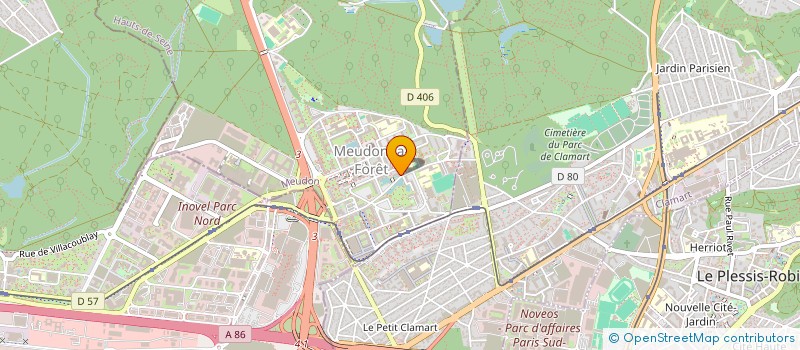 localisation de l'entreprise AVENIR FORESTOIS A MEUDON  MEUDON