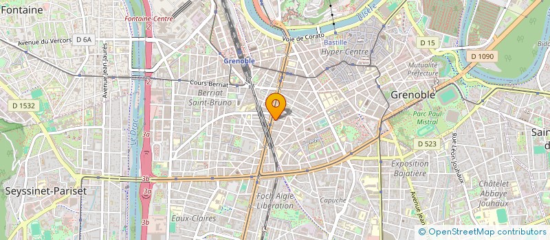 localisation de l'entreprise AVENIR FORMATION PLUS à GRENOBLE