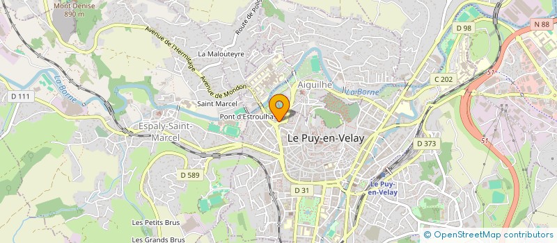 localisation de l'entreprise AVENIR FRANCO AFRICAIN à LE PUY-EN-VELAY