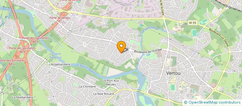 localisation de l'entreprise AVENIR FRANCO UKRAINIEN à NANTES