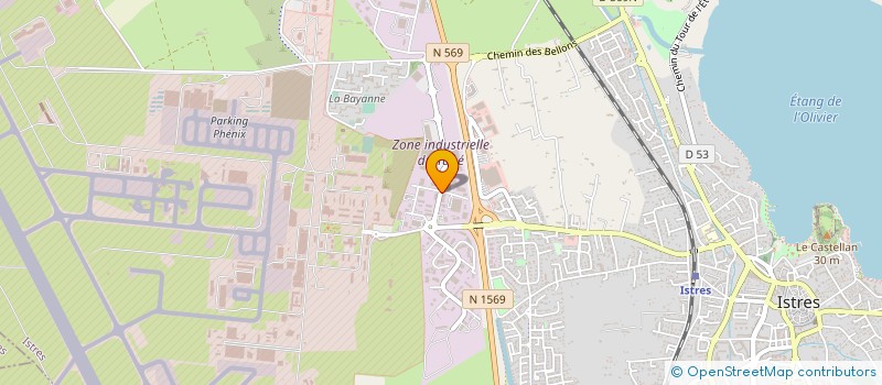 localisation de l'entreprise AVENIR FROID à ISTRES