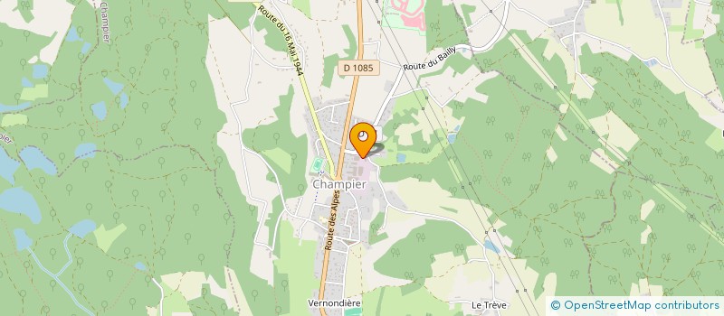 localisation de l'entreprise AVENIR GACHET  CHAMPIER