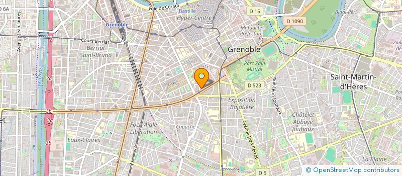 localisation de l'entreprise AVENIR GENERATIONS à GRENOBLE