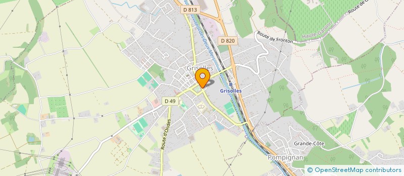 localisation de l'entreprise AVENIR GRISOLLES IMMOBILIER  GRISOLLES