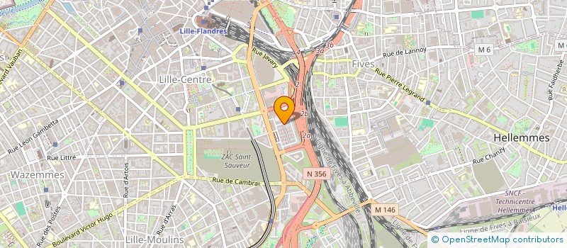 localisation de l'entreprise AVENIR HABITAT à LILLE
