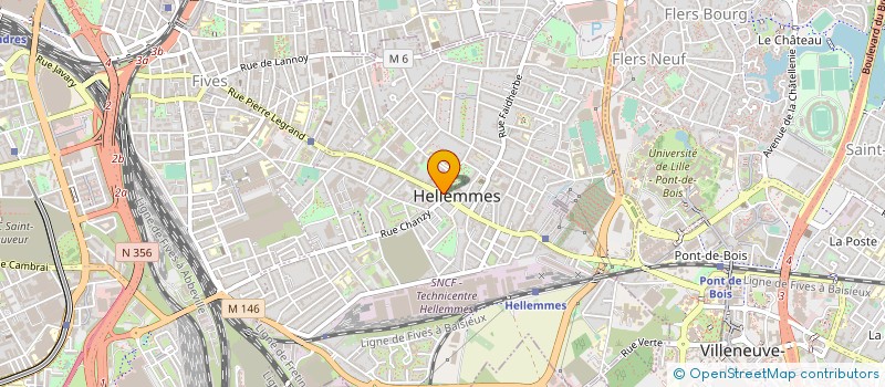 localisation de l'entreprise AVENIR HELLEMMOIS à LILLE
