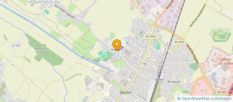 localisation de l'entreprise AVENIR HOLDING à SECLIN