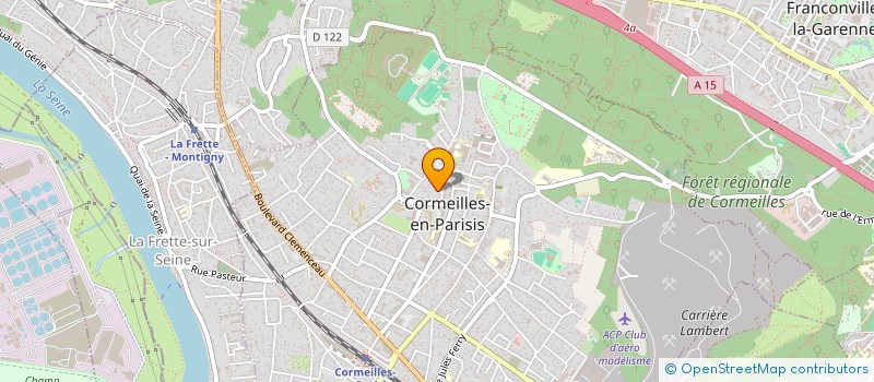 localisation de l'entreprise AVENIR HORTICOLE DU PARISIS à CORMEILLES-EN-PARISIS