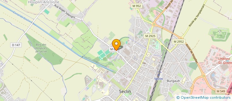 localisation de l'entreprise AVENIR IMMO  SECLIN