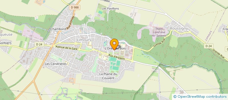 localisation de l'entreprise AVENIR-IMMO 91  LIMOURS