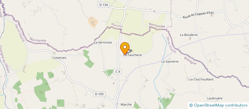 localisation de l'entreprise AVENIR IMMO  LOUVIGNE-DU-DESERT