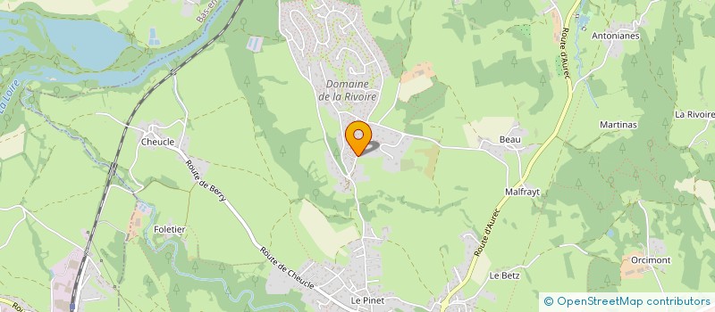 localisation de l'entreprise AVENIR IMMO  MONISTROL-SUR-LOIRE