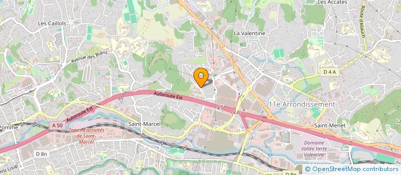 localisation de l'entreprise AVENIR IMMO à MARSEILLE